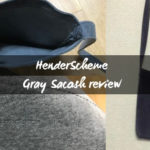 【Hender Scheme グレー サコッシュ レビュー】上品なスウェードを使用したミニマリズムなトートバッグ。